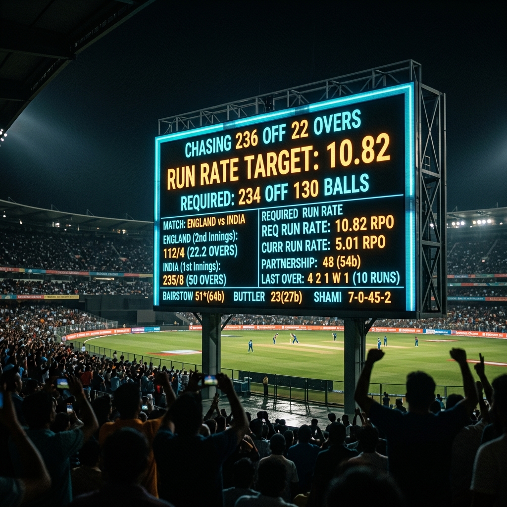 The Art of Defending a Target: How Pressure Affects RRR in Run Chases